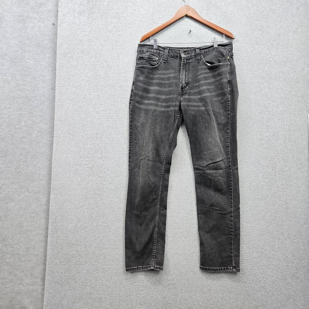 Levi's 511 Men Jeans 36X32 Gray Denim Slim Fit 30" Inseam